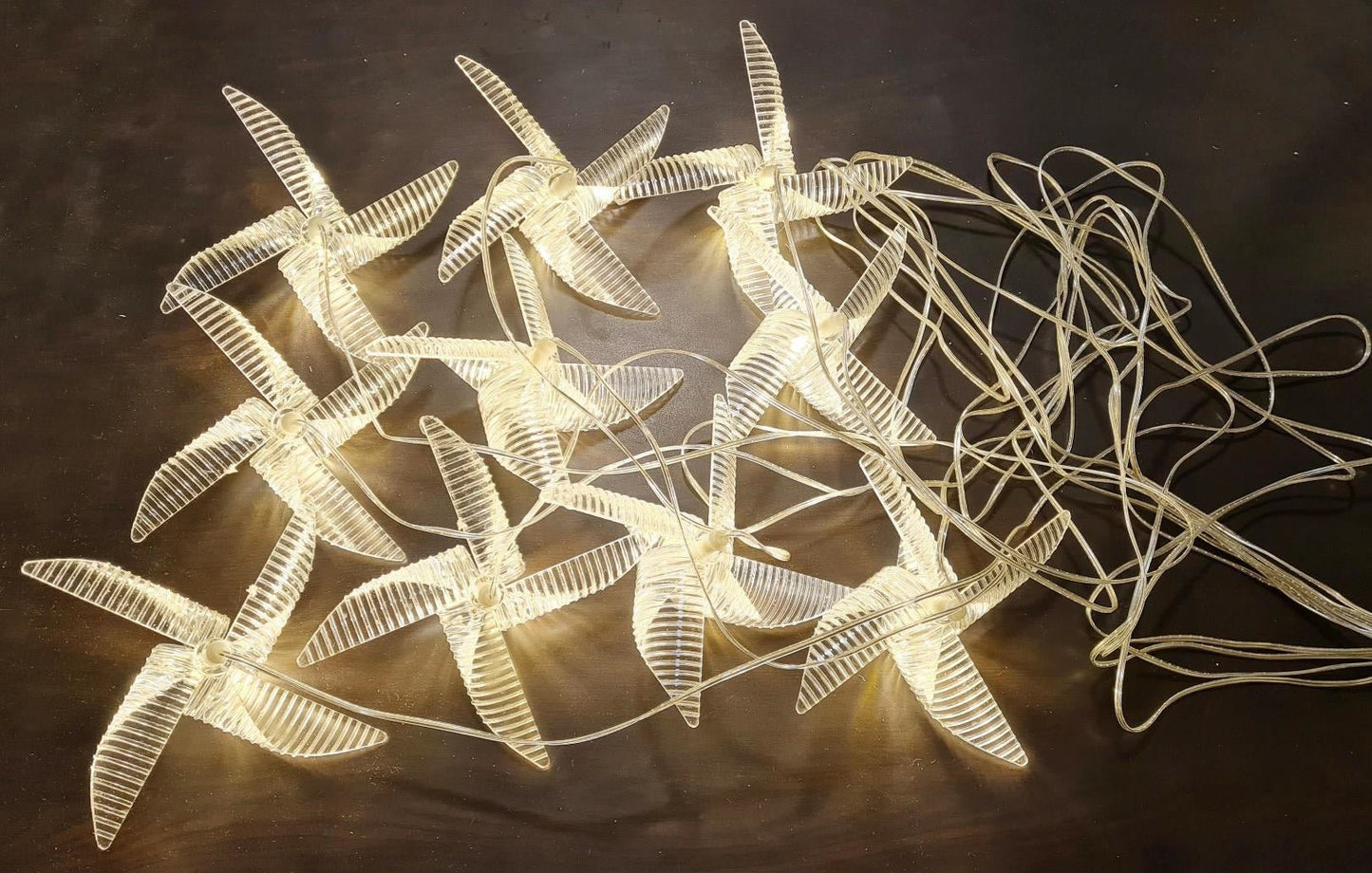 10 pcs acrylic chakri hanging