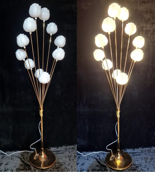 11 BUD ROSE METAL STAND