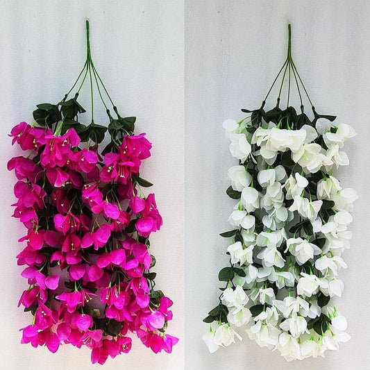 Artificial Medium Bougainvillea Hanging Bunch