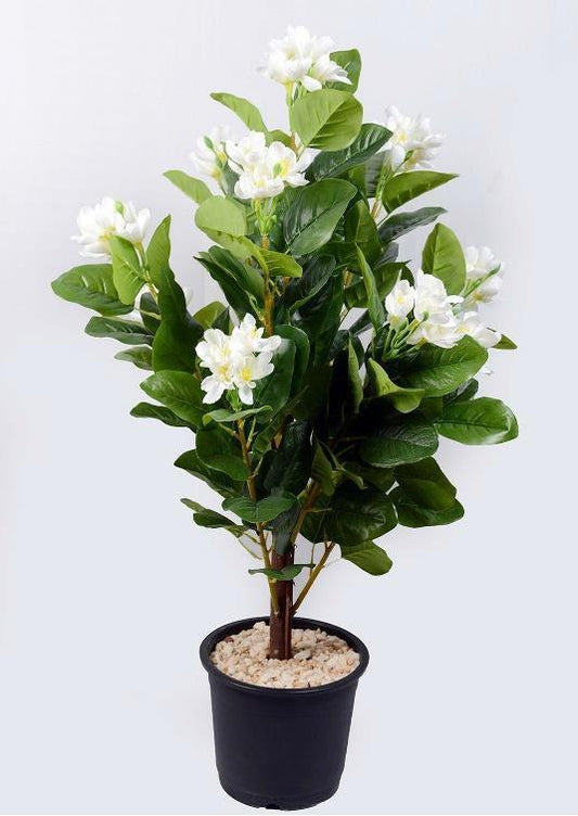Artificial TEMPLE FLOWER PLANT - WHITE