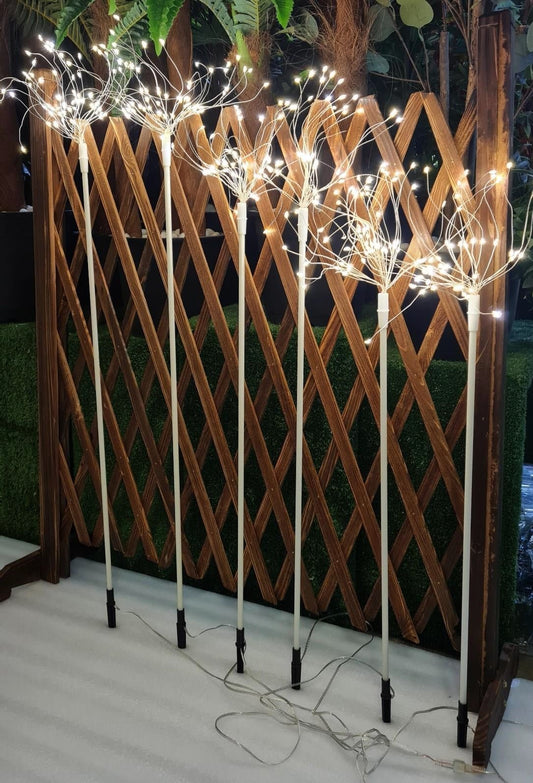 Rice light with PVC stick